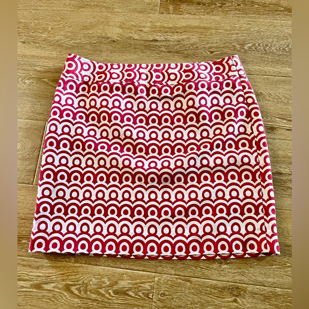 NWT- Ann Taylor Bold Print Mini Skirt